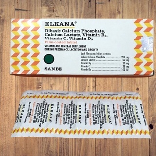 Vitamin Elkana Tablet Per Strip