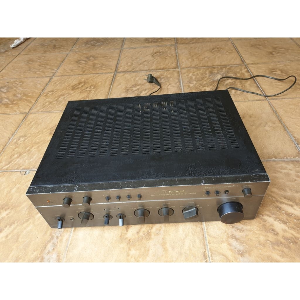 Integrated Power Amplifier Legend TECHNICS SU-8080 double trafo dengan transistor jengkol