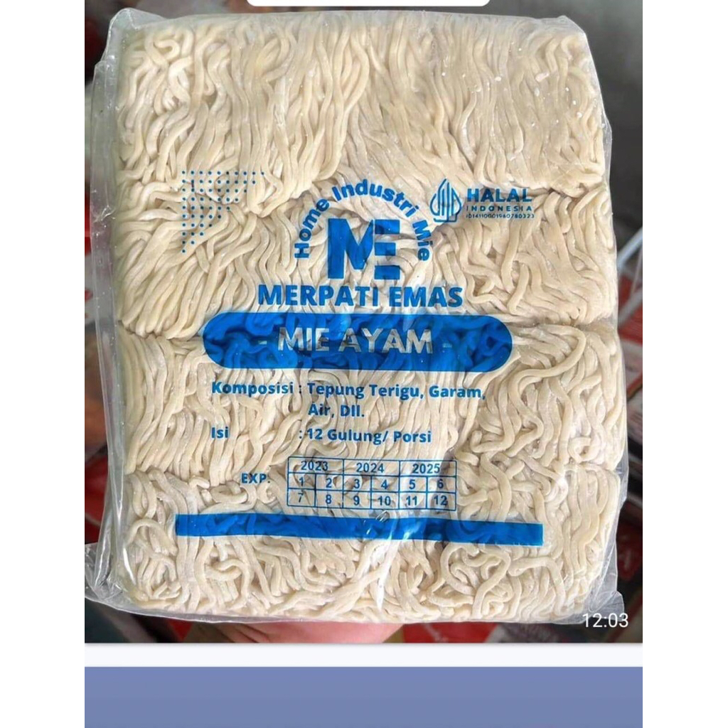 

MIE MERPATI EMAS (MIE SERBAGUNA/MIE AYAM):