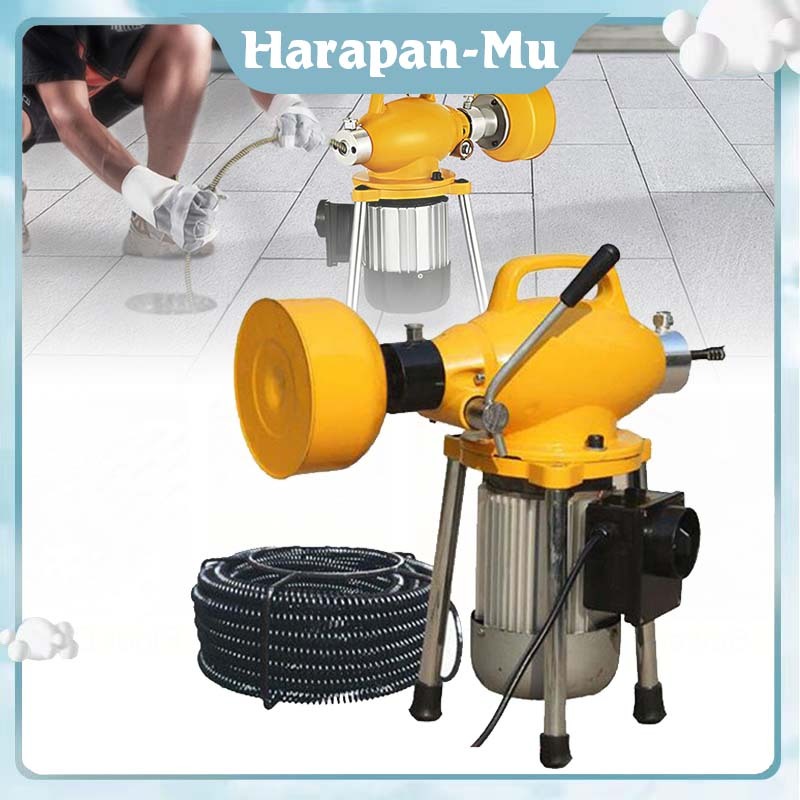 Electric Drain Cleaner Machinewith / Mesin Bor Pembersih Pelancar Pipa Mampet / Alat Pembersih Salur
