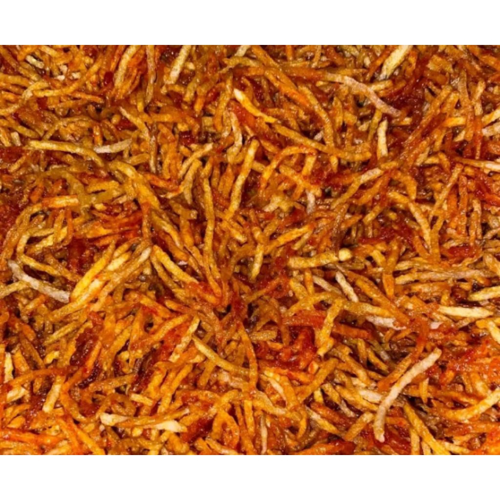 

Kentang Mustofa Pedas Manis Gurih Daun Jeruk refill 1 kg