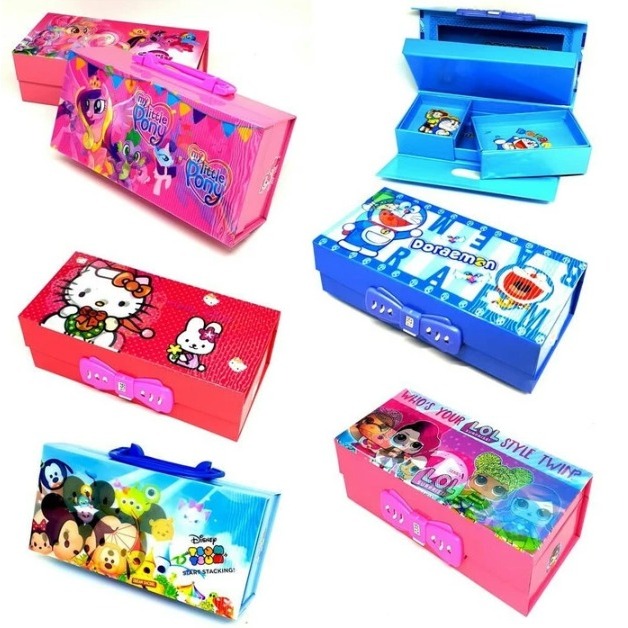 

Tempat Pensil / Kotak Pensil Anak KODE HOLOGRAM 3D CERMIN