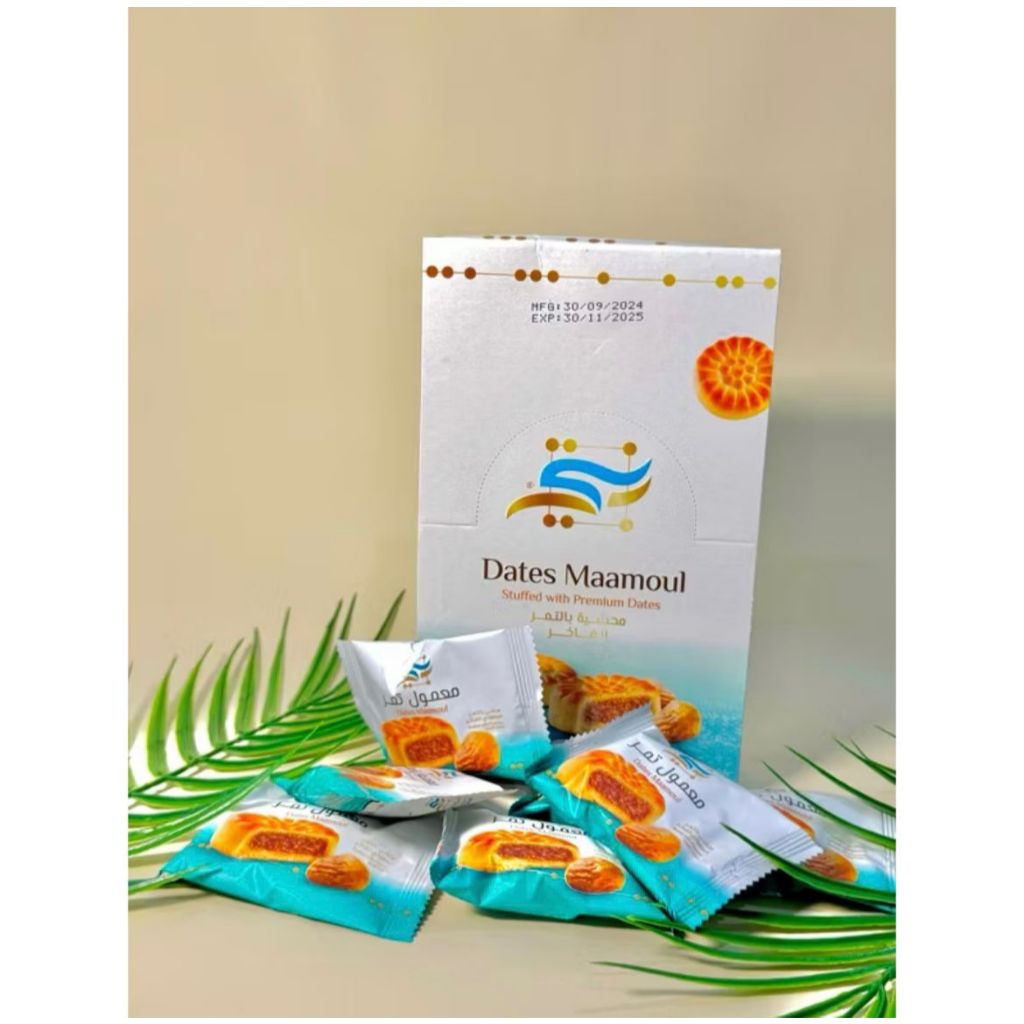 

MAAMOUL BISKUIT ARAB SAUDI / OLEH OLEH HAJI UMROH / BISKUIT KURMA / DATES MAAMOUL BENTTE / SNACK ARAB