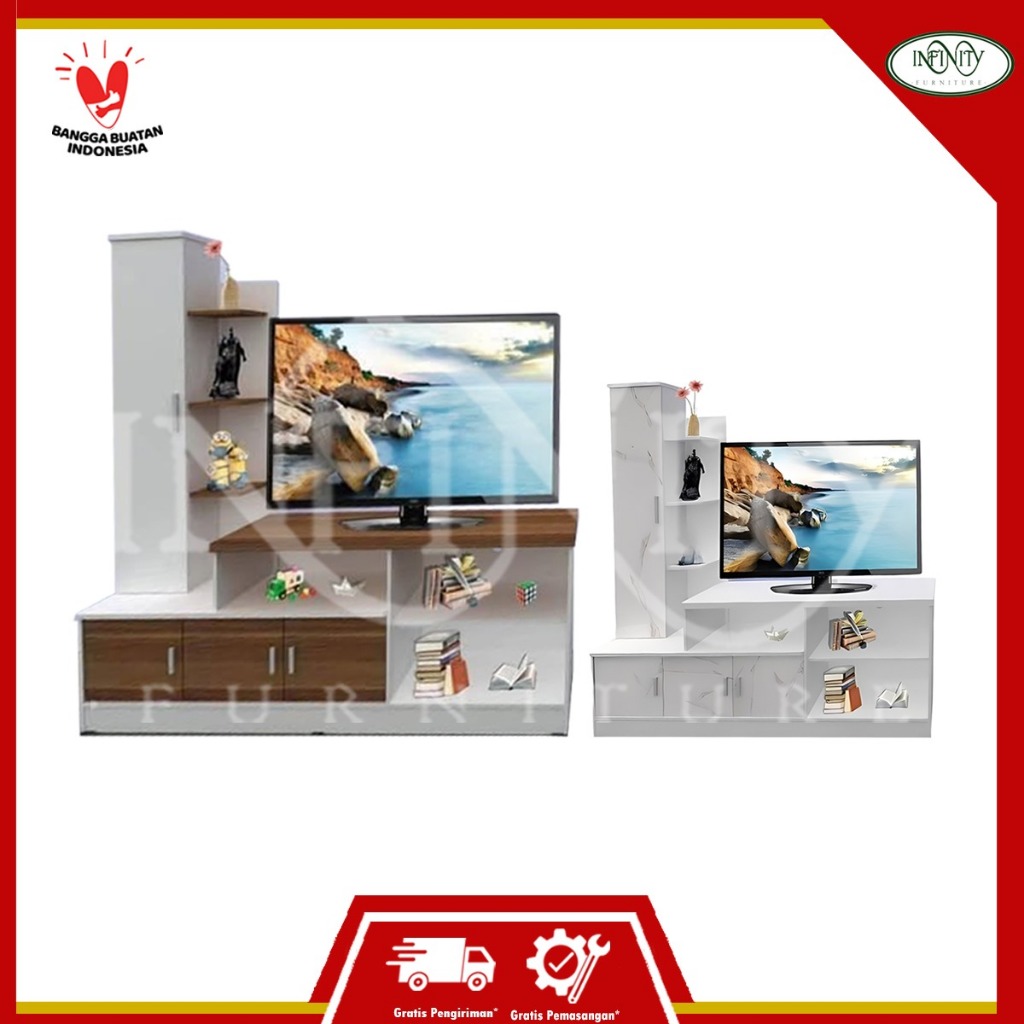 Meja Rak TV Cabinet Tinggi WU 2509