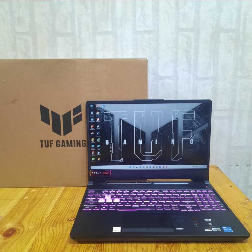 Laptop Asus TUF Gaming F15 FX506HC, Intel i5-11400H, Gen 11Th, 16/512Gb, Black, BERGARANSI