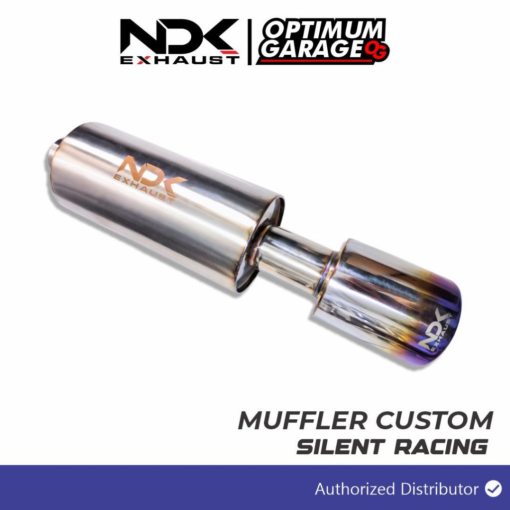 KNALPOT MOBIL NDK EXHAUST MUFFLER CUSTON SUARA SILENT