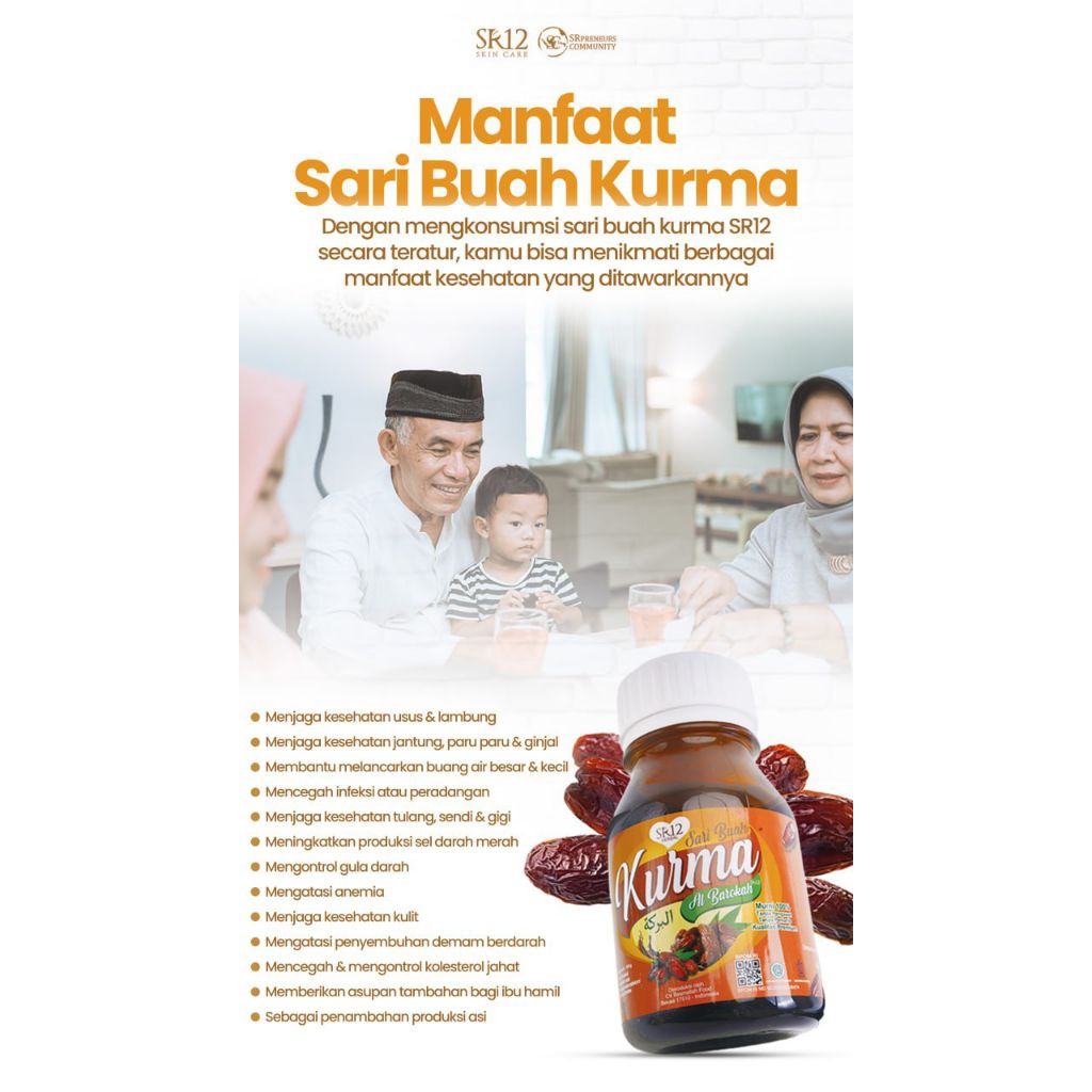 

Sari buah kurma Sr 12