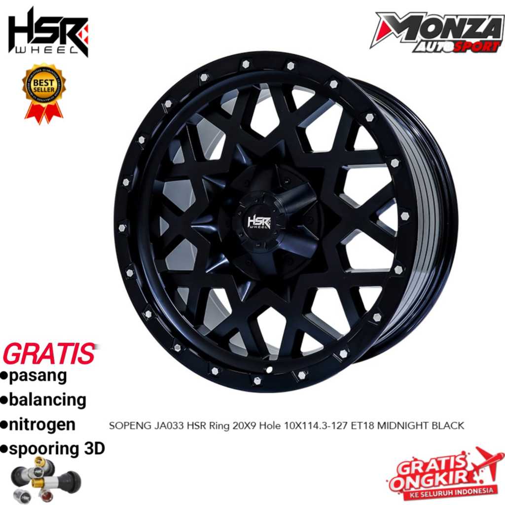 Velg mobil ring 20 Innova,Alphard,Terios,Rush,Rubicon,Xtrail Dll Hsr Sopeng