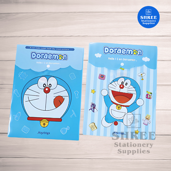 

Joytop Doraemon File Folder JT-103020 – Map Dokumen Karakter Lucu 240 x 325 mm untuk Sekolah & Kantor | Shree Stationery Supplies