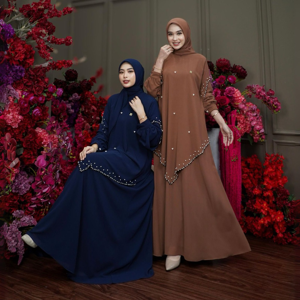 Halwa Set Hijab  Dress Gamis by Dumma Original