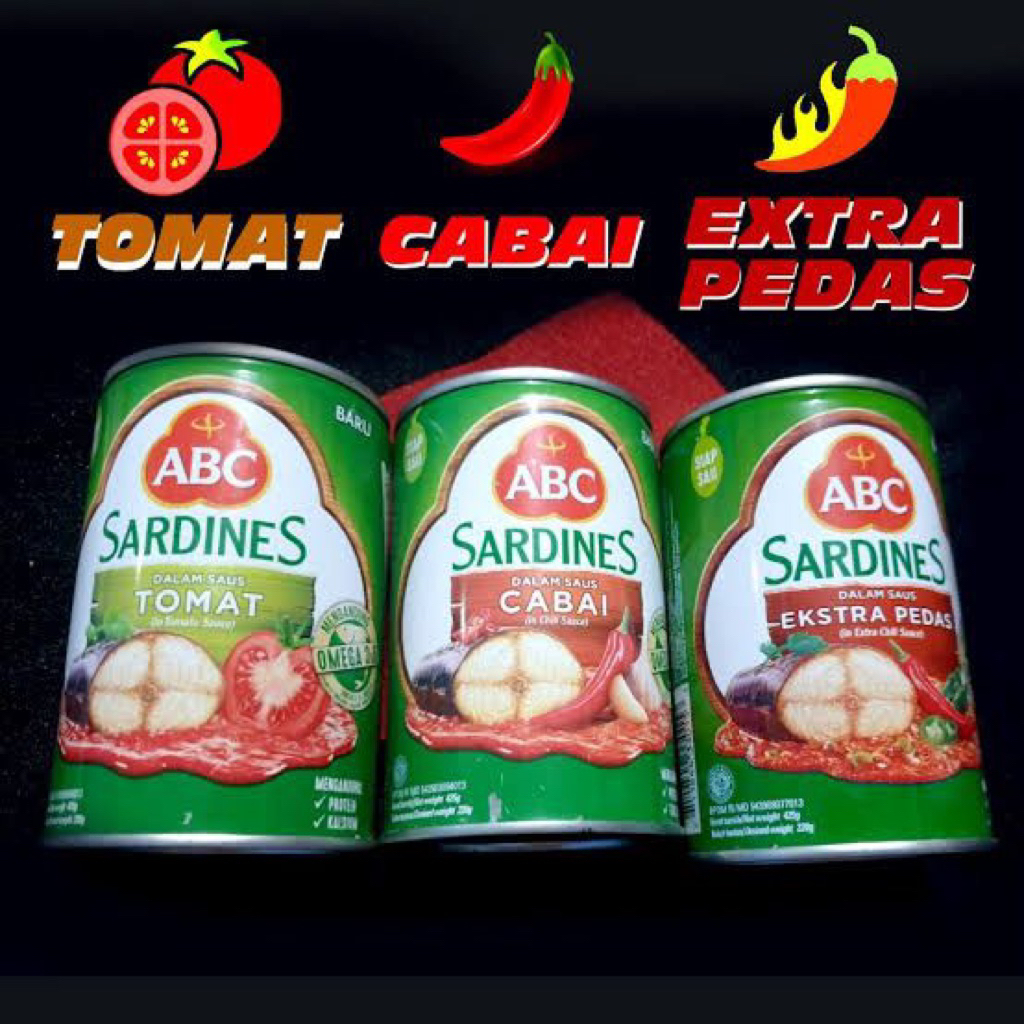 

sarden abc extra pedas
