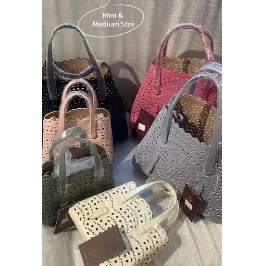 Alaiya bag laser cut