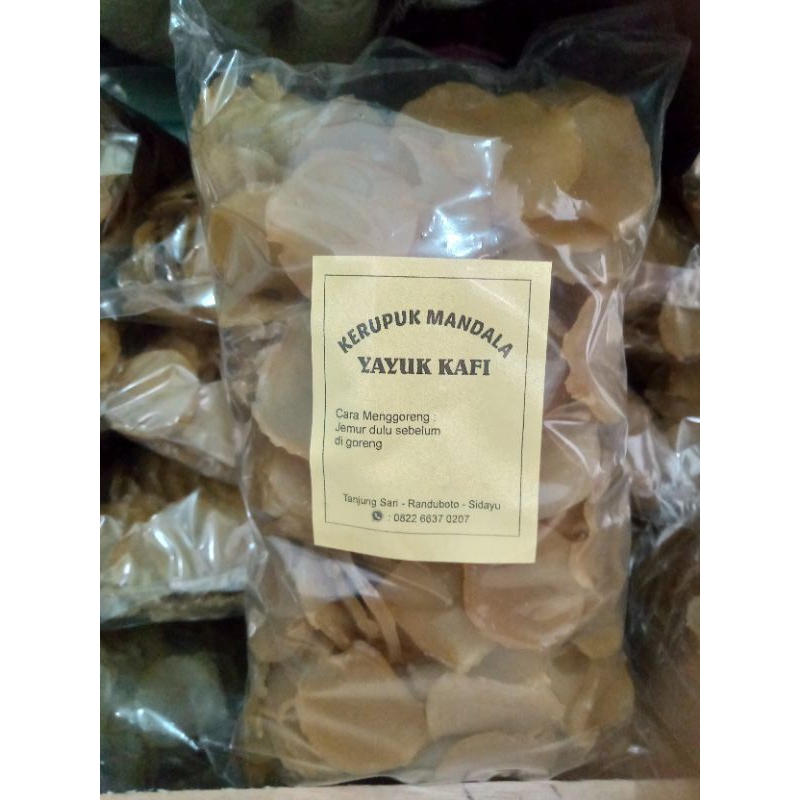 

kerupukMandala,kerupuk/puli,bawang/rambak/berat500gr