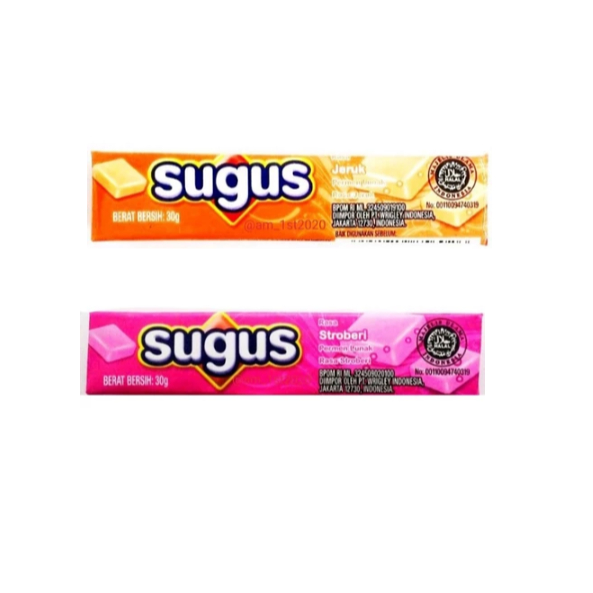 

Sugus Permen Orange /Stoberi Stick 30g