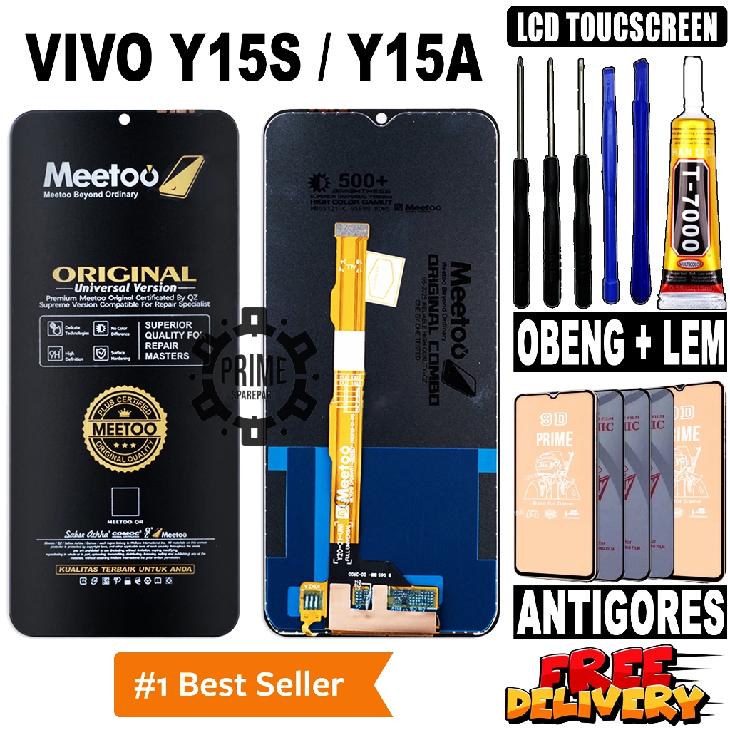 LCD VIVO Y15S / Y15A ORIGINAL OEM LCD TOUCHSCREEN VIVO Y15S / Y15A FULLSET