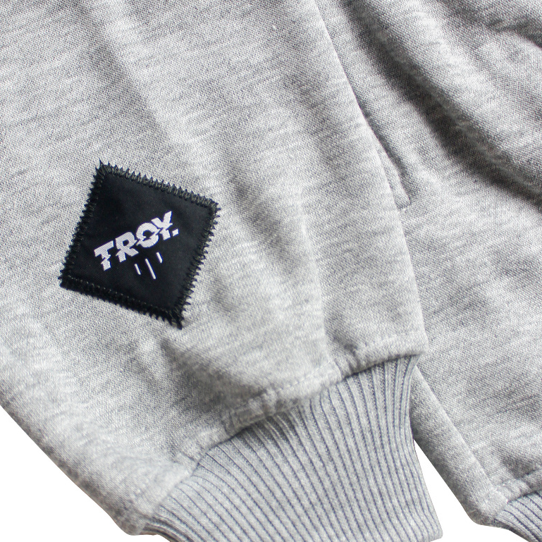 Troy Company Half Zip Collared Sweatshirt Sanrio - Half Zipper Abu Misty HZ 3295
