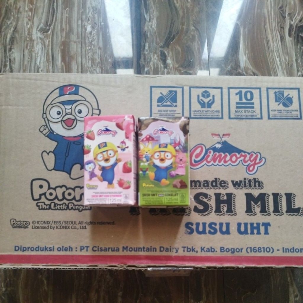 

Cimory susu uht 125ml 1 karton isi 40pcs fresh dan baru