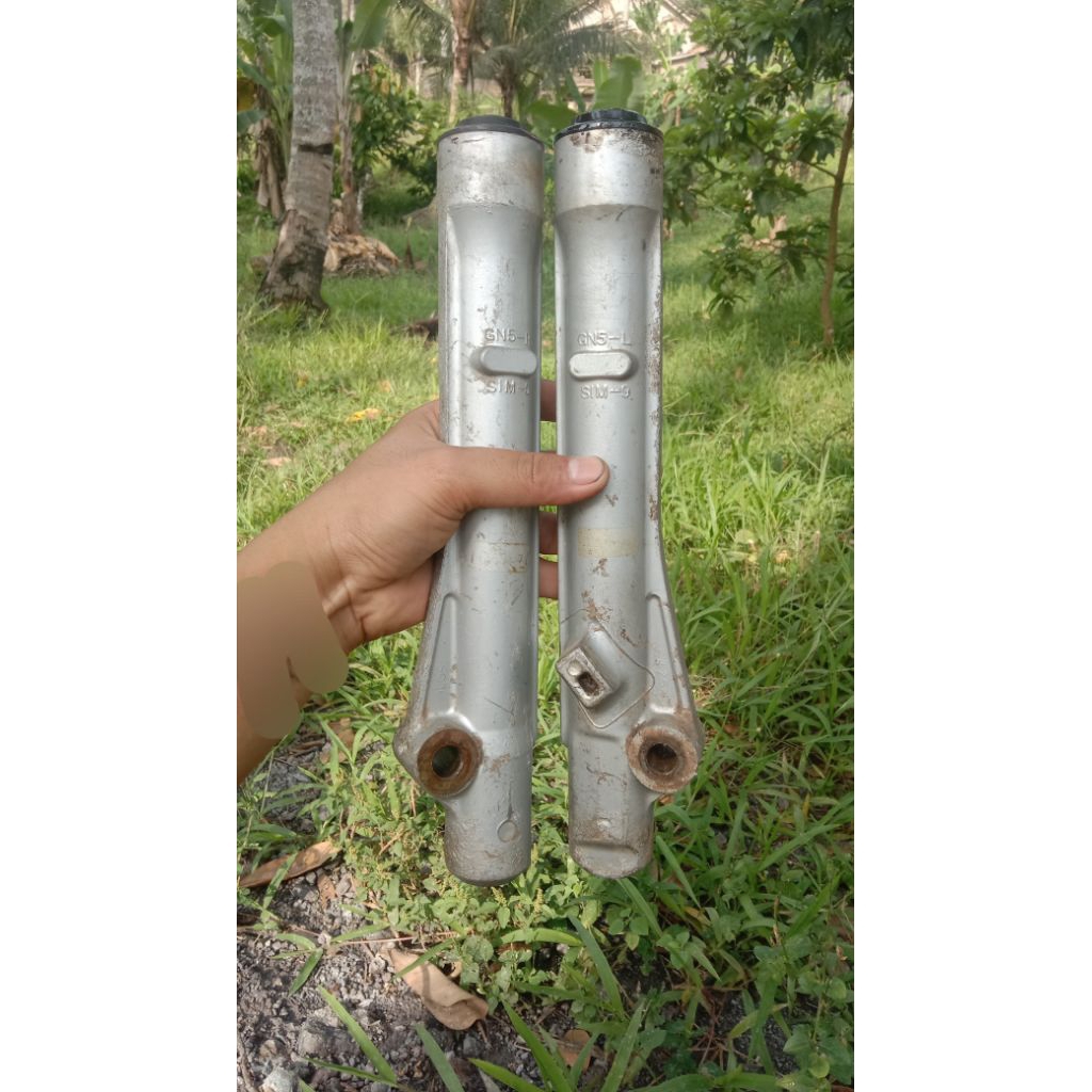 bottom shock breaker Astrea grand legenda impressa grand bulus ori tabung sok depan Astrea grand leg