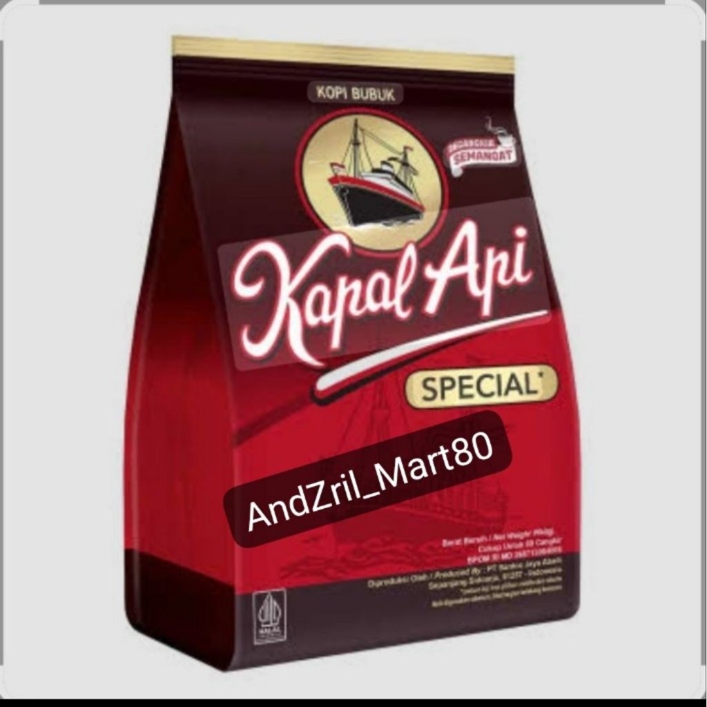 

kopi KAPAL API SPECIAL 350g exp 100626