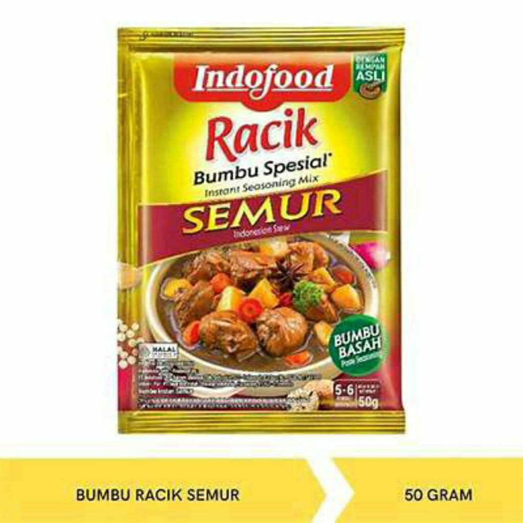 

Indofood Bumbu racik Semur 50 Gr