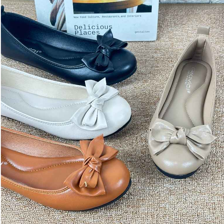 GRAVICI -Sepatu Flat Shoes Wanita Sepatu Kerja Wanita  AS-12