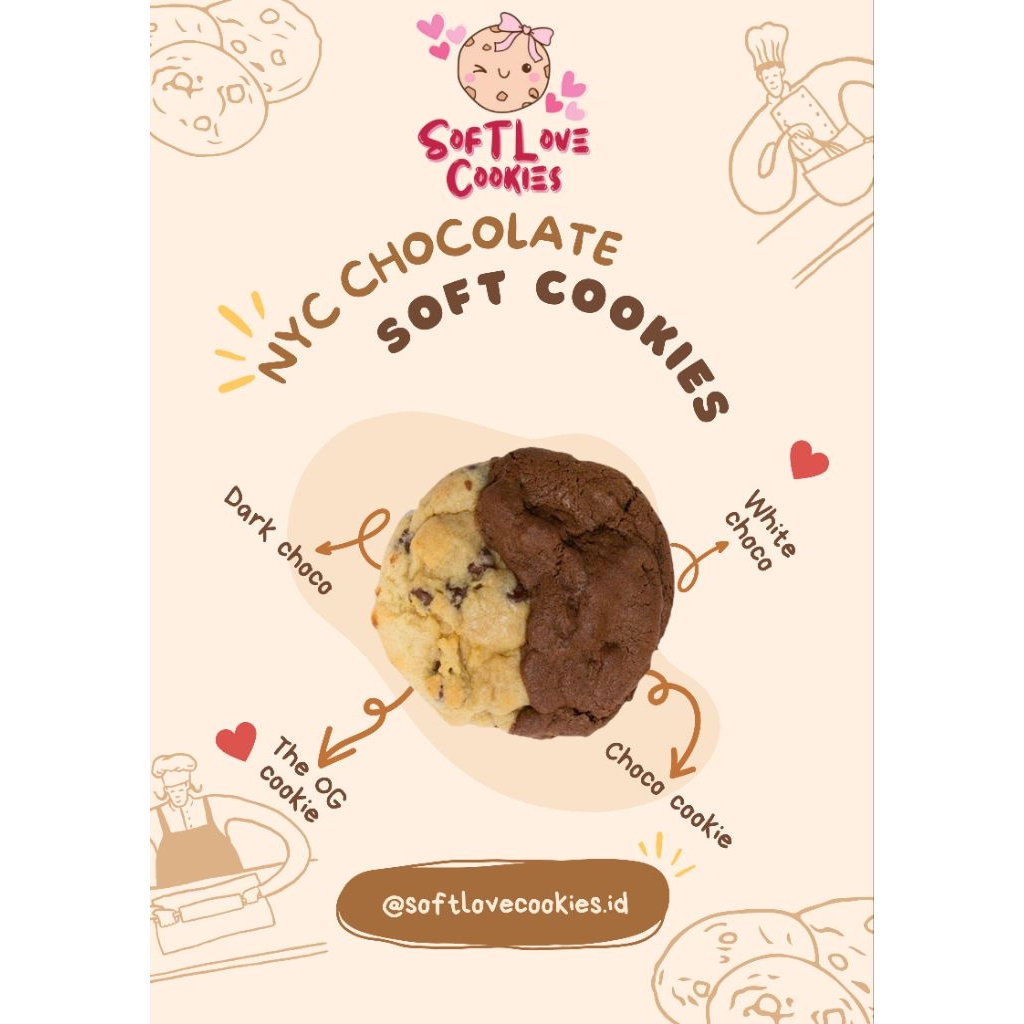 

NYC Chocolate Soft Cookies