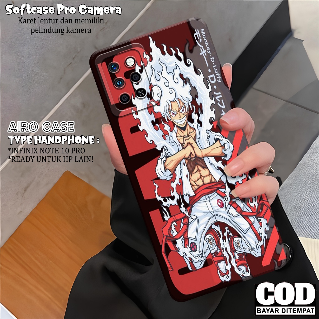 Softcase INFINIX NOTE 10 PRO Terbaru Case INFINIX NOTE 10 PRO Terbaru Fashion Case ANIME Casing INFI
