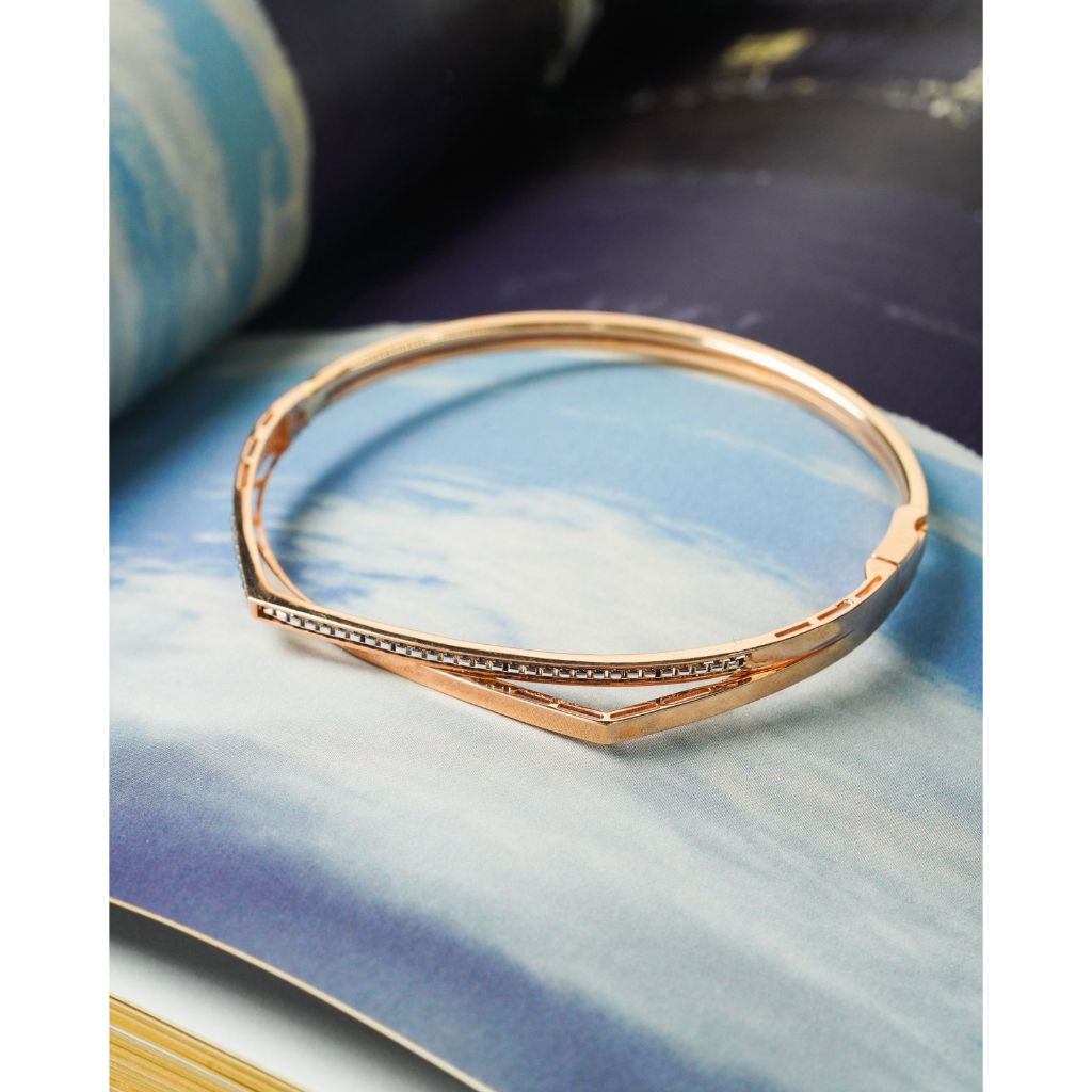Gelang Bangle Hala Gold 18K Fathira - Geo Series 00027385