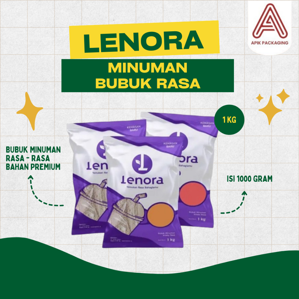 

Lenora Minuman Bubuk Rasa Kemasan 1kg