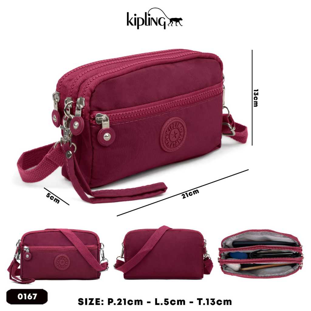 Tas HP Wanita Selempang / Dompet Tempat HP Wanita / Dompet HP Nylon 0167