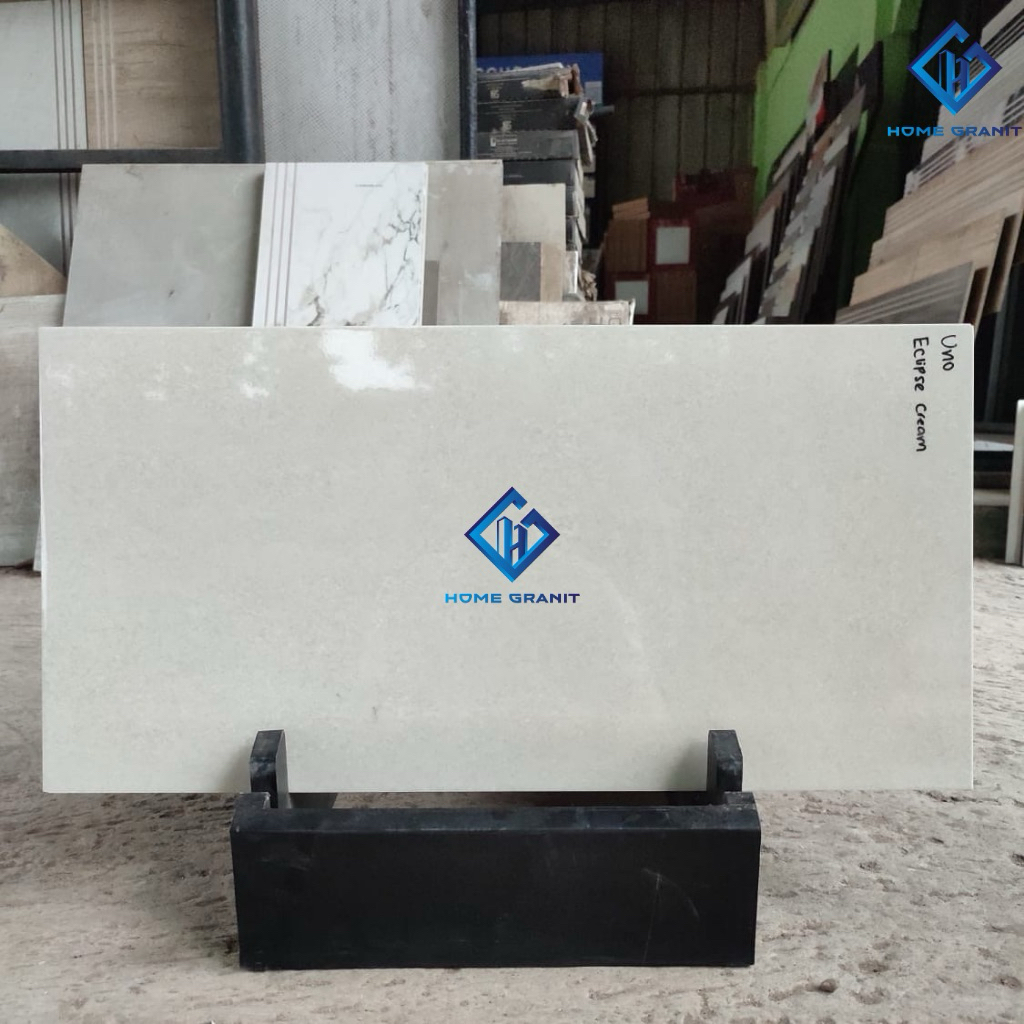 Keramik Lantai 30x60 Eclipse Cream | UNO | Glossy