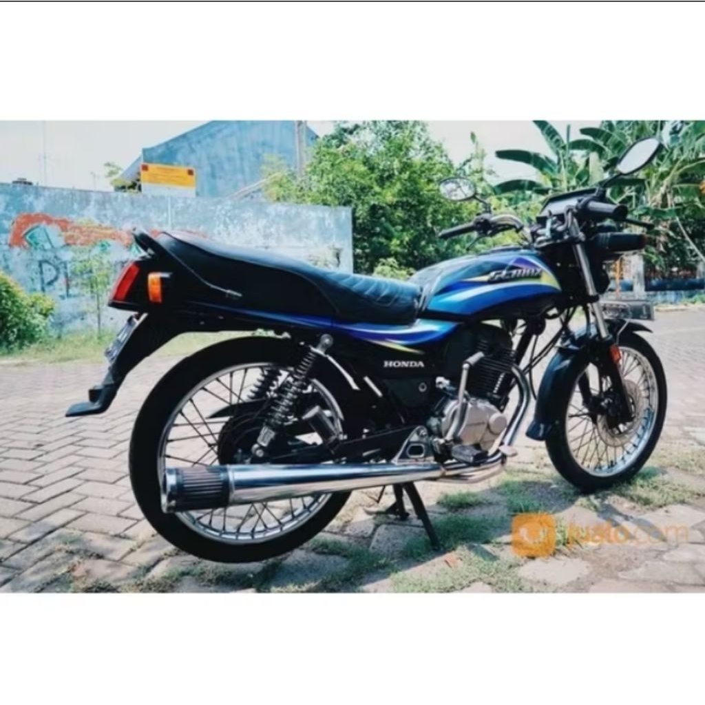 STRIPING LIS STIKER STANDAR MOTOR ORI HONDA GL MAX TAHUN 2004-2005