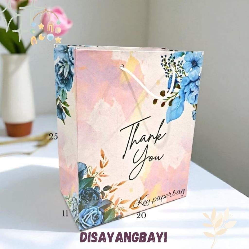 

P110 PAPER BAG UKURAN 20X25 HAMPERS KADO ULANG TAHUN disayangbayi