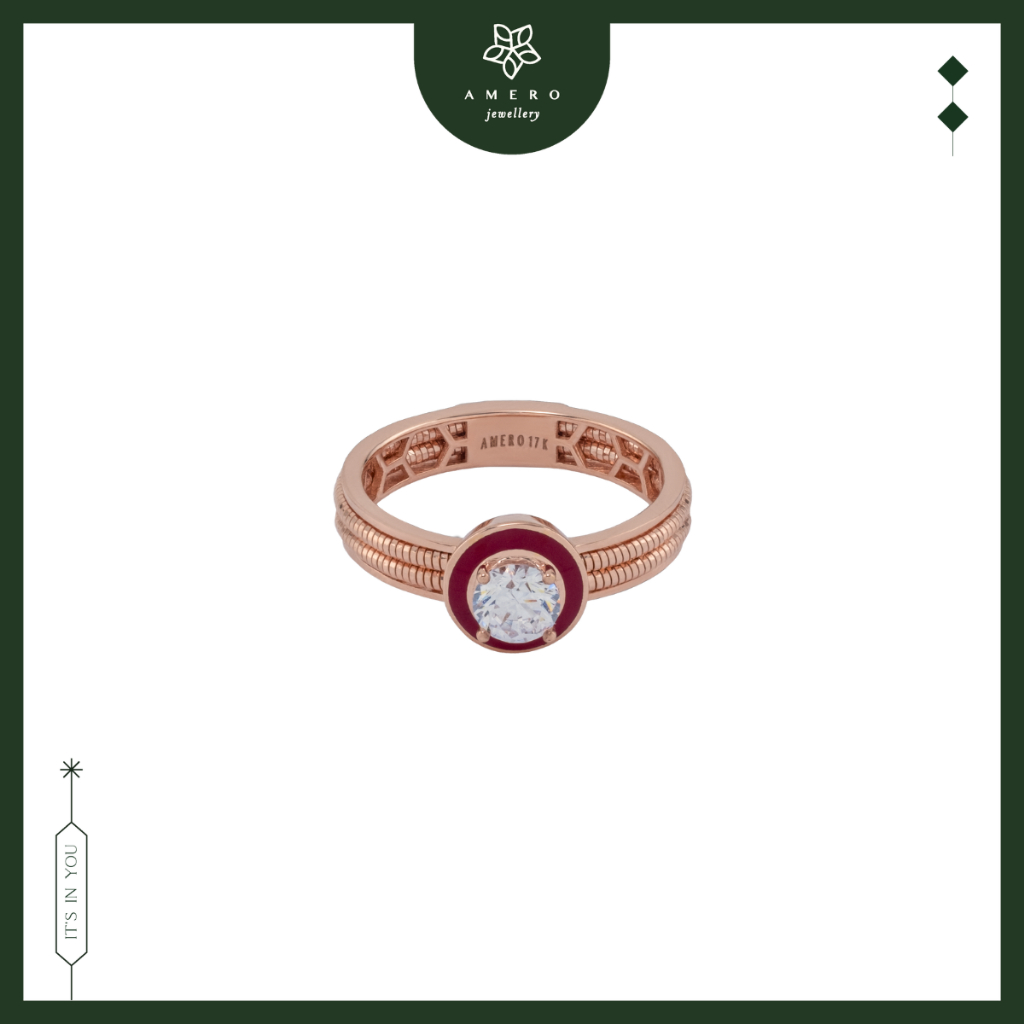 Cincin Emas 17K Twila TR-91 Amero Jewellery