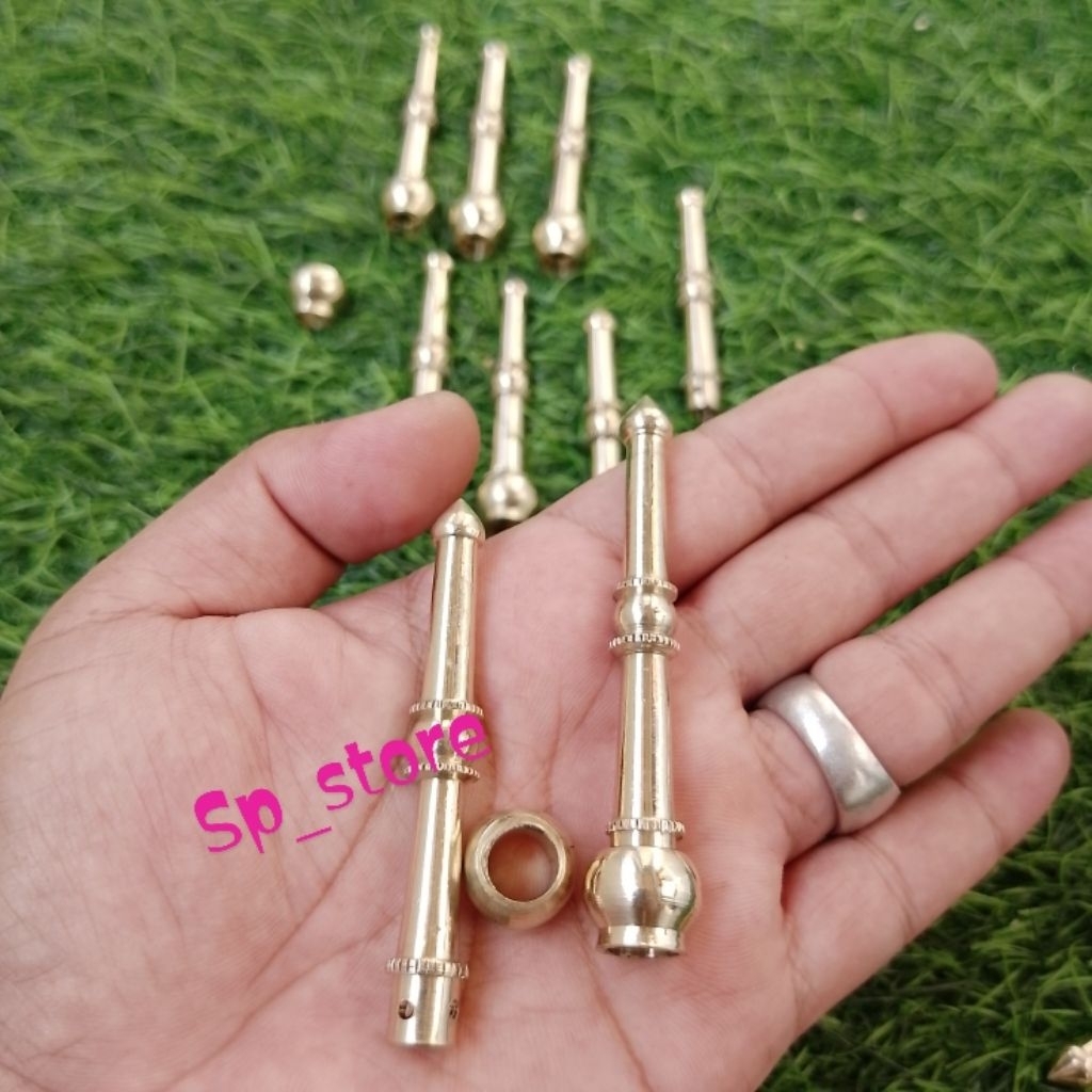 Bijian tali kur nestel kuningan / nestel tali komando