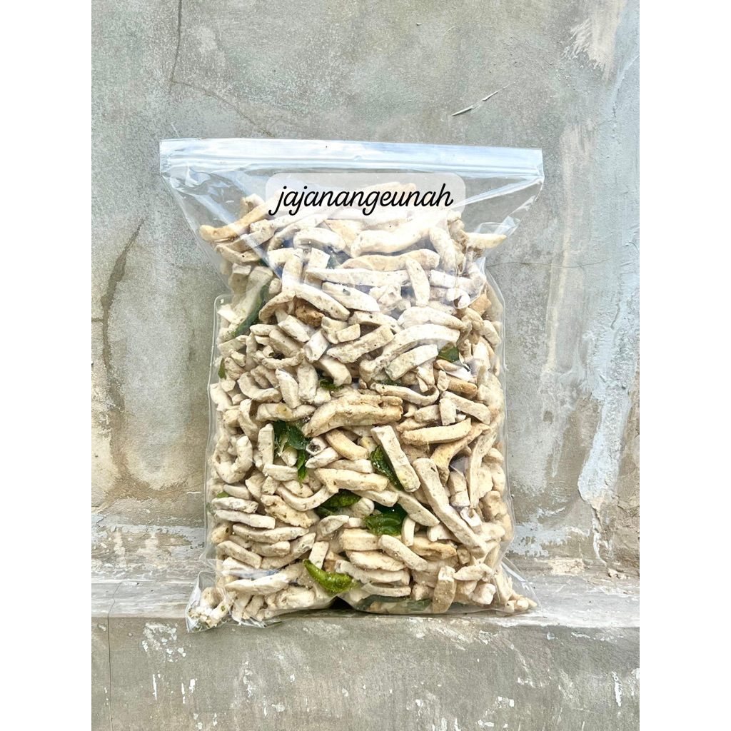 

BASRENG ORIGINAL DAUN JERUK 500GRAM RENYAH DAN MELIMPAH DAUNJERUK