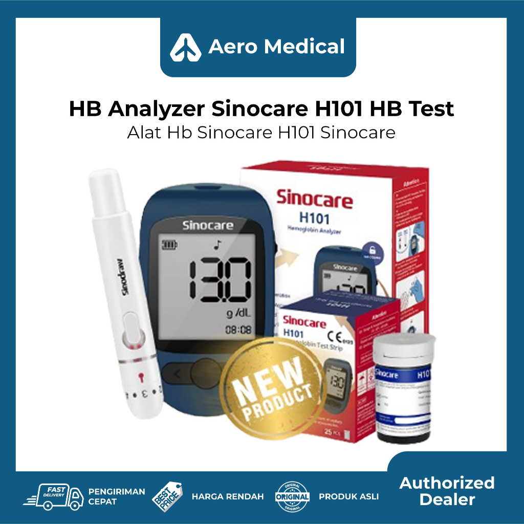 Alat Cek Darah Hemoglobin H101 Sinocare Alat Tes HB