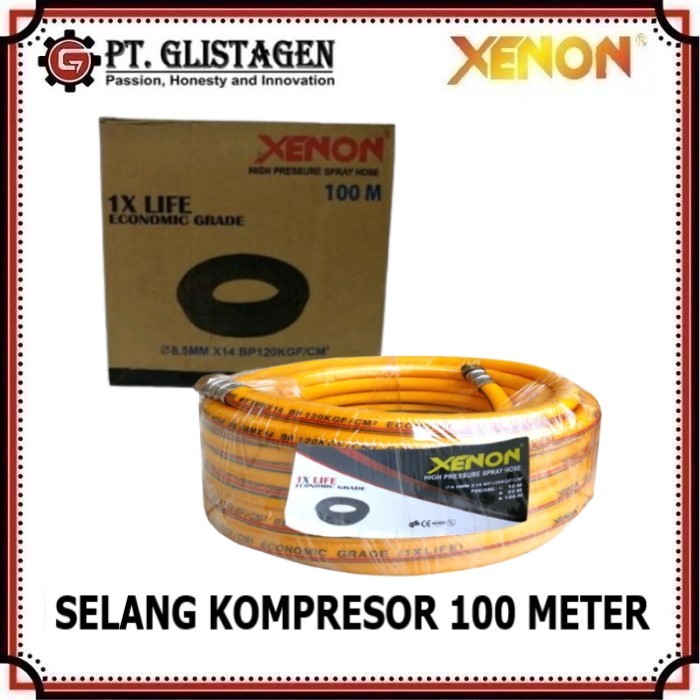 Selang Angin Kompresor 100 Meter Sprayer Sancin Hose 100M XENON
