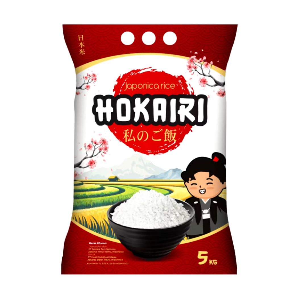 

Beras Jepang Hokairi 5kg