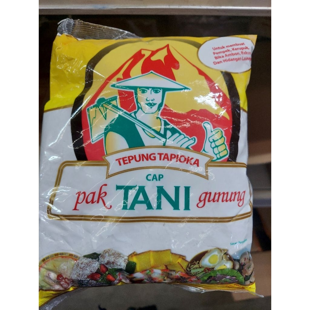 

Tepung tapioka merk pak tani