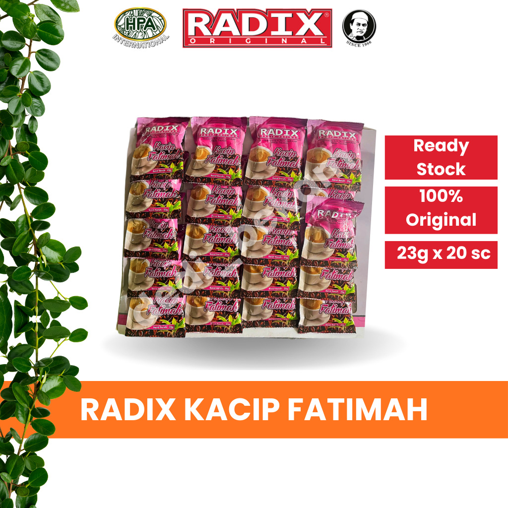 

RADIX KACIP FATIMAH 100% ORIGINAL MALAYSIA | 20 SACHET