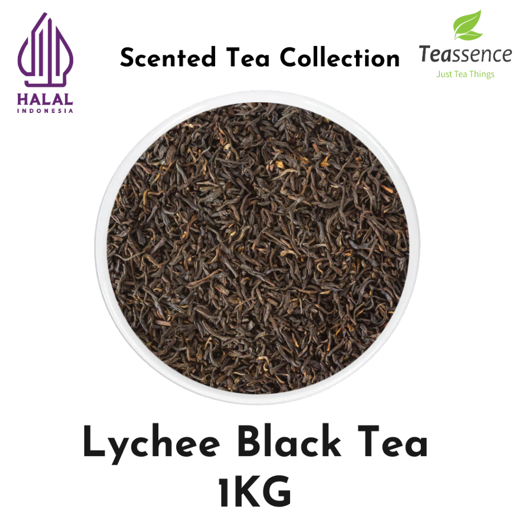 

Lychee Black Tea / Teh Hitam Aroma Leci / Teh Aroma Premium / Milk Tea Bulk 1KG