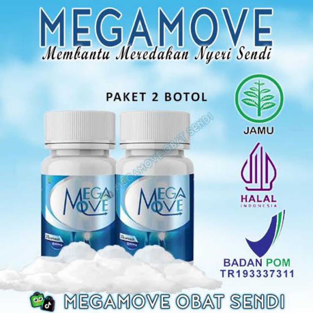 Jual Megamove Paket 2 BOTOL Megamove Official Store Bpom Asli