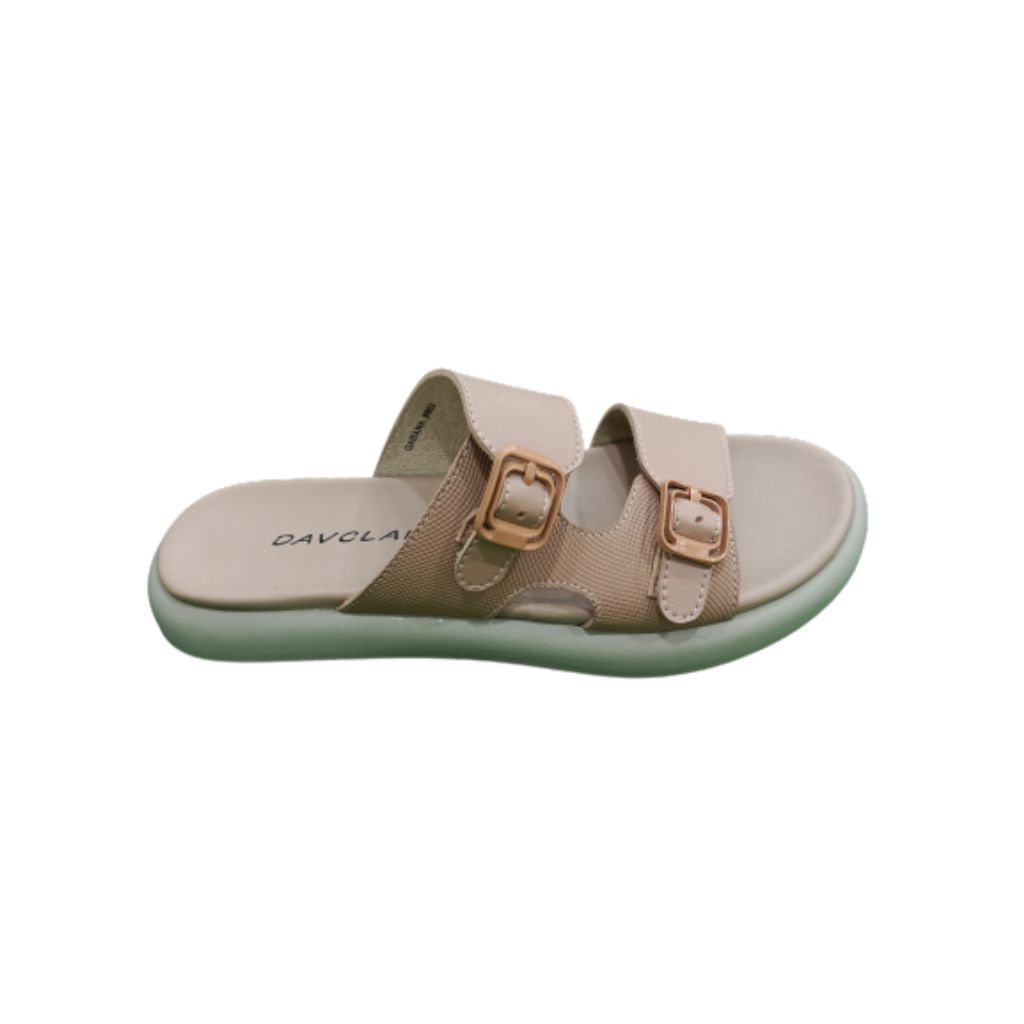 sandal wanita DAVCLAR GABANA 9902 CAMEL