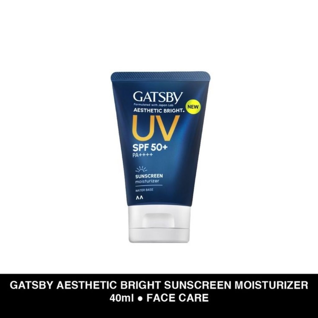 Gatsby sunscreen moisturizer