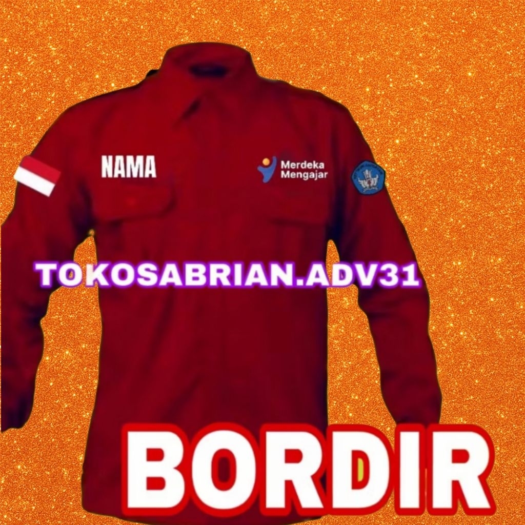 KEMEJA MERDEKA MENGAJAR SERAGAM MERDEKA MENGAJAR BAJU MERDEKA MENGAJAR