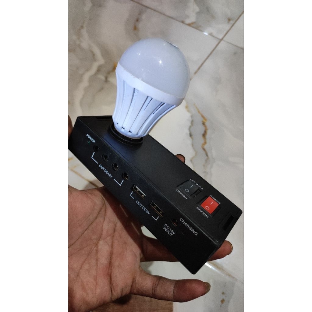 modul emergency+ lampu dc 12v