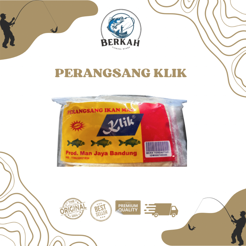 PERANGSANG KLIK IKAN MAS BUBUK - UMPAN PANCING