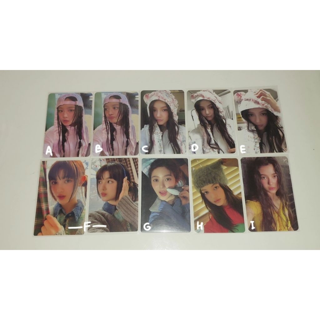 [READ DESC] aab newjeans hanni sg25 danielle sg25 bunnies camp bunnies club omg yearbook