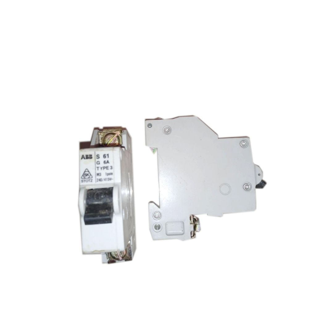MCB 6 Ampere A sekering MCB standar internasional IEC produk ABB Stotz Kontakt sekualitas Schneider 